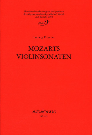 Ludwig Finscher: Mozarts Violinsonaten