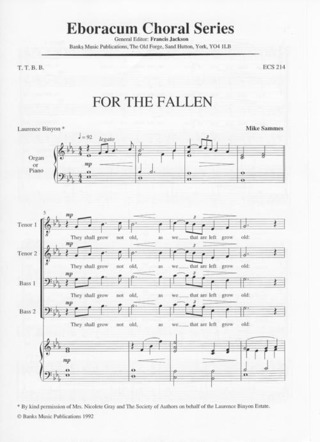 Cole Porter - For the Fallen