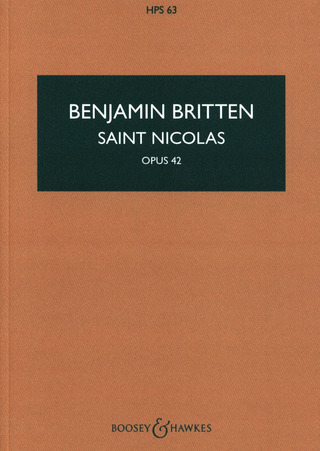 Benjamin Britten - Saint Nicolas op. 42