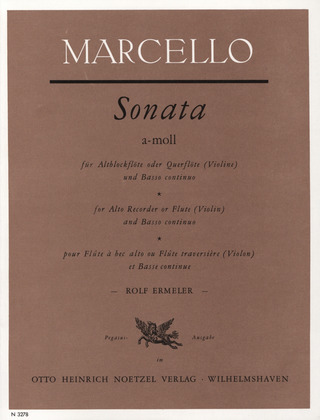 Benedetto Marcello - Sonata a-moll op. 1 Nr. 11