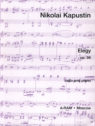 Nikolai Kapustin: Elegy Op 96