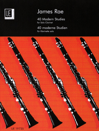 James Rae - 40 Modern Studies für Klarinette