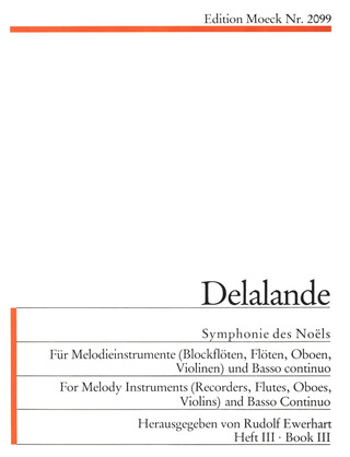 Michel-Richard Delalande - Symphonie Des Noels 3