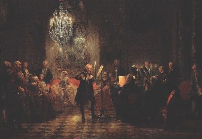 Das Flötenkonzert in Sanssouci