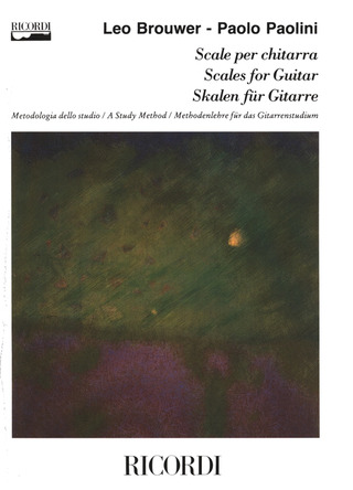 Leo Brouwer et al.: Skalen für Gitarre