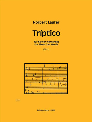 Norbert Laufer - Tríptico für Klavier vierhändig (2011)