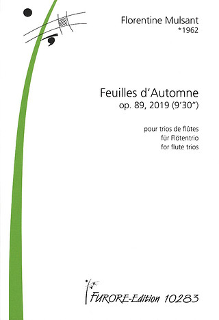 Florentine Mulsant - Feuilles d'Automne op. 89