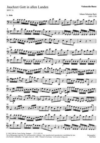 Johann Sebastian Bach - Jauchzet Gott in allen Lande BWV 51