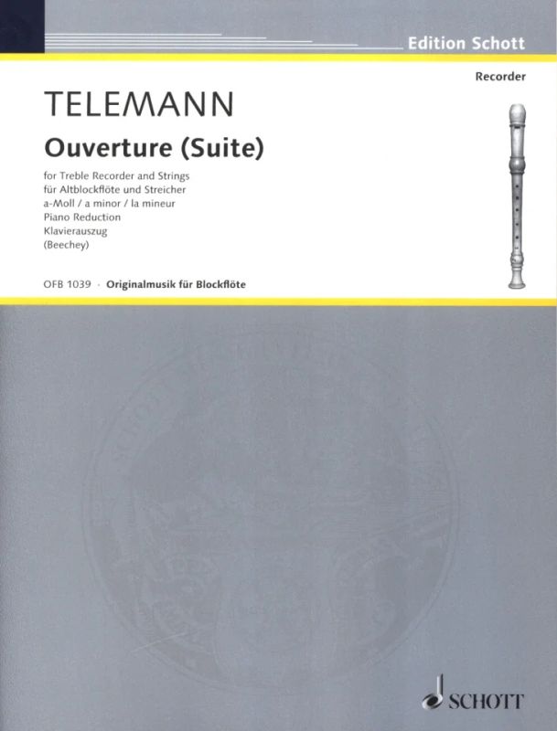 Georg Philipp Telemann - Overture (Suite) in A minor TWV 55:A2