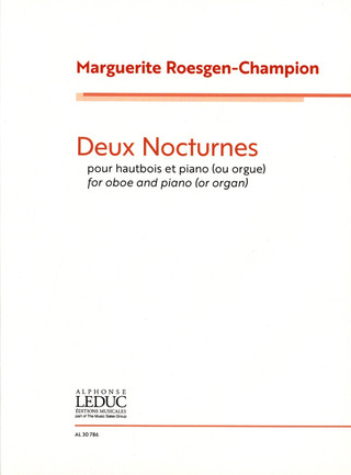 Marguerite Roesgen-Champion - Deux Nocturnes For Oboe And Piano