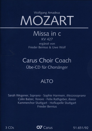 Wolfgang Amadeus Mozart - Messe c-Moll KV 427