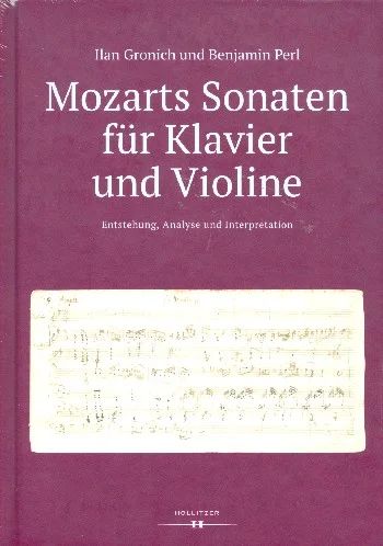 Ilan Gronichet al. - Mozarts Sonaten für Klavier und Violine