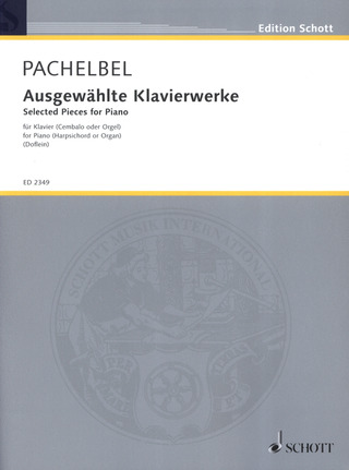 Johann Pachelbel - Ausgewählte Klavierwerke