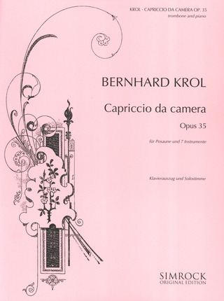 Bernhard Krol - Capriccio da camera op. 35