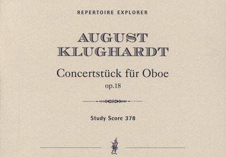 August Klughardt: Concertstueck fuer Oboe Op 18