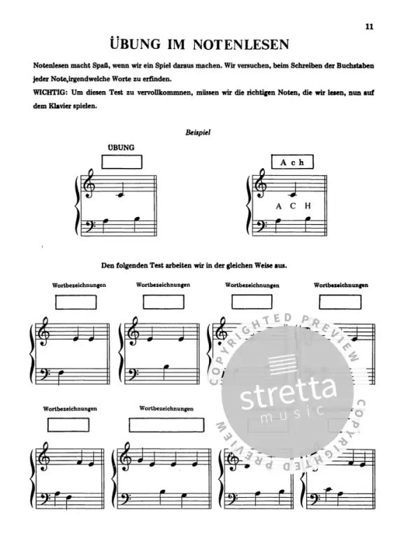 Die moderne Anleitung zum Klavierstudium Michael Aaron Klavierschule Heft 1