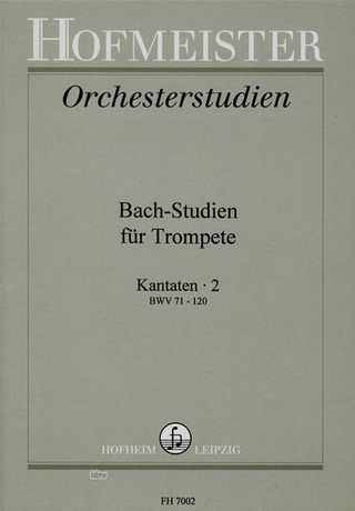 Bach-Studien für Trompete, Kantaten, Heft 2