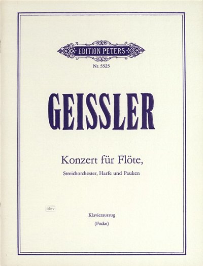 Geissler Fritz: Konzert - Fl Str