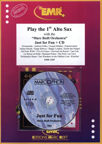 Play The 1st Alto Saxophone, Asax (+CD)