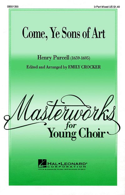 H. Purcell: Come, Ye Sons of Art, Ch3Klav (Chpa)