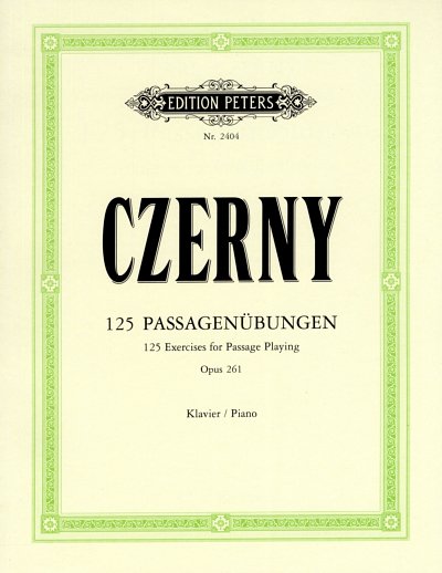 C. Czerny: 125 Passagenuebungen op. 261