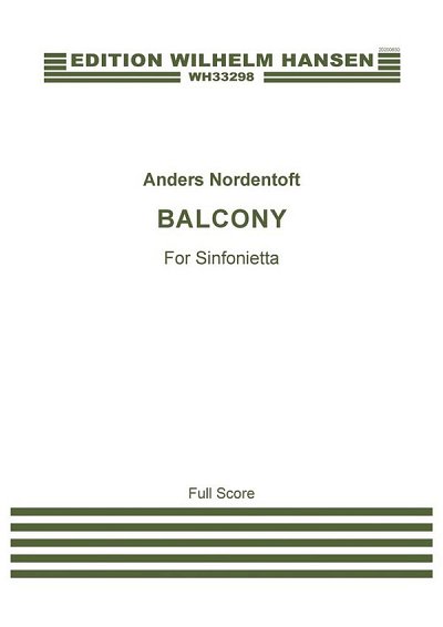A. Nordentoft: Balcony (2020), Sinfo (Part.)