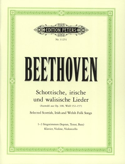 L. v. Beethoven, R. Erben: Schottische, irische und wal., 1-
