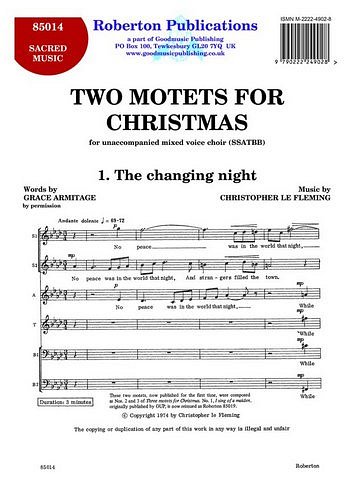 Two Motets For Christmas