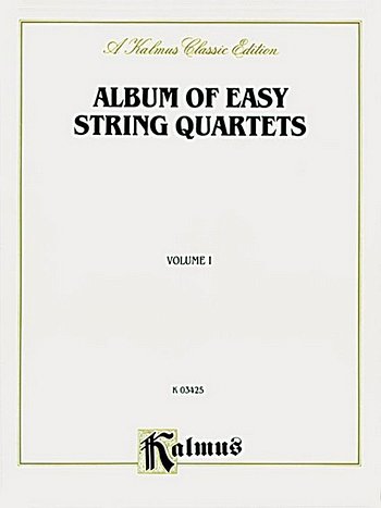 Album of Easy String Quartets, Volume I, 2VlVaVc (Bu)