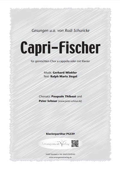 G. Winkler: Capri-Fischer, GchKlav (Klavpa)