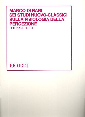 6 Studi Nuovo - Classici Sulla Fisiologia Della, Klav