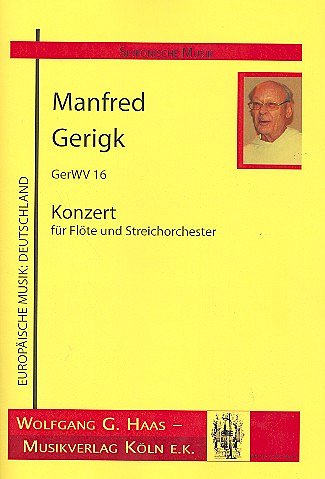 Gerigk Manfred: Konzert Gerwv 16