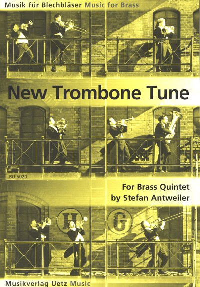 A. Stefan: New trombone tune, 2 Trompeten, Horn, Posaune, Tu
