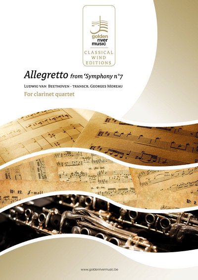 Allegretto from Symphony 7, 4Klar (Pa+St)