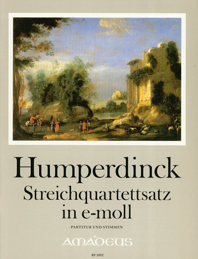 E. Humperdinck: Quartettsatz e-Moll op.posth., 2 Violinen, V