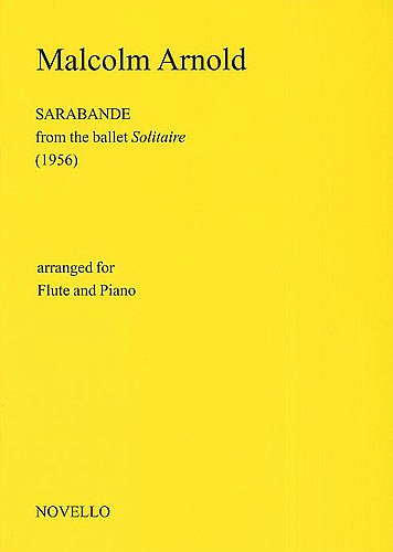 M. Arnold: Sarabande For Flute And Piano (Solitaire) (Bu)