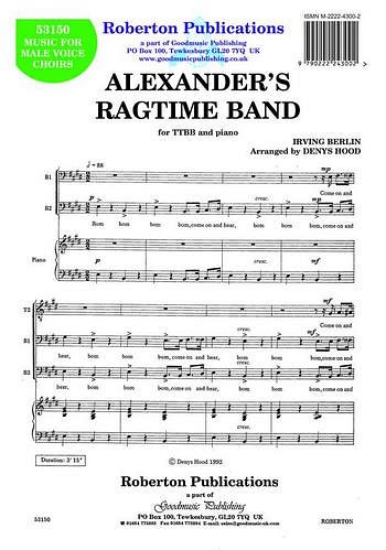 I. Berlin: Alexander's Ragtime Band, Mch4Klav (Chpa)