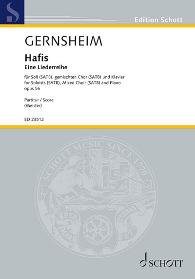 F. Gernsheim: Hafis