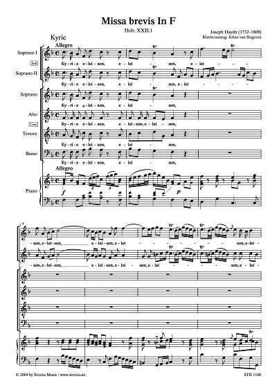 DL: J. Haydn: Missa brevis in F Hob. XXII:1