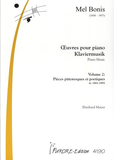 M. Bonis: Klaviermusik 2, Klav