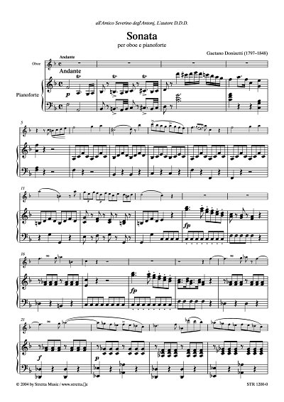 DL: G. Donizetti: Sonata F-Dur