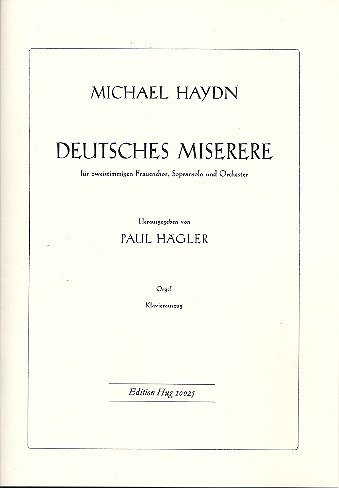 M. Haydn: Deutsches Miserere (KA)