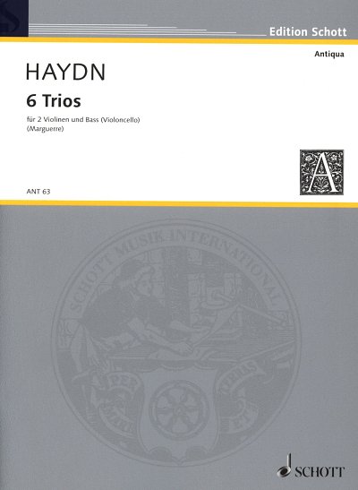J. Haydn: 6 Trios Hob.V: G 1  (Stsatz)