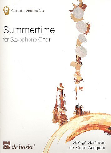 G. Gershwin: Summertime, 4Sax (Pa+St)