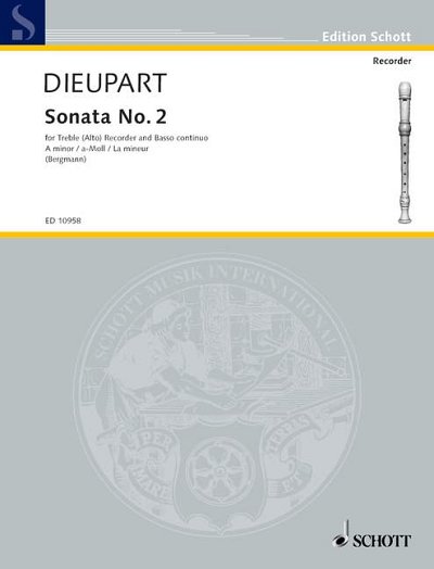 DL: Ch. Dieupart: Sonata, AblfKlav