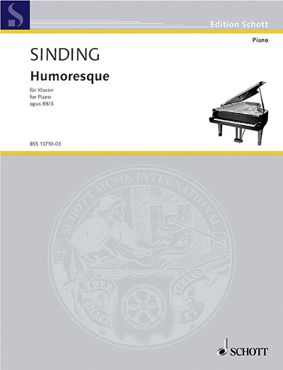 DL: C. Sinding: Drei Klavierstücke, Klav