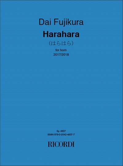 D. Fujikura: Harahara (____), Hrn