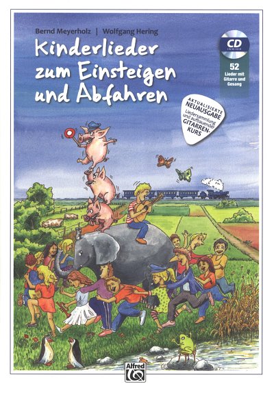 W. Hering : Kinderlieder zum Einsteigen und Ab, GesGit (+CD)