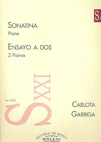 C. Garriga: Sonatina & Ensayo a dos, 2Klav (Sppa)