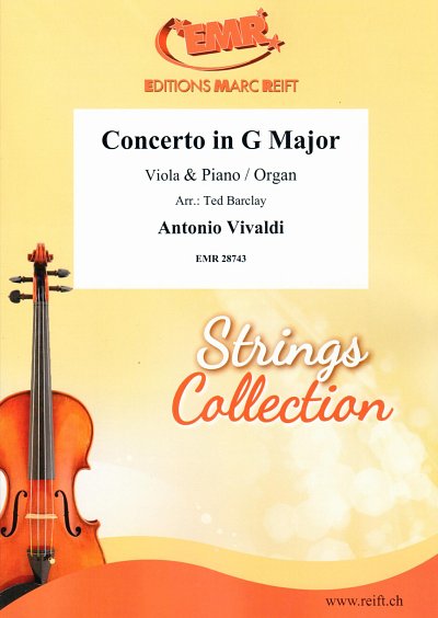 A. Vivaldi: Concerto In G Major, VaKlv/Org
